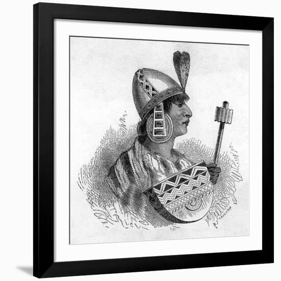 Emperor Pachakuti Inka-null-Framed Art Print