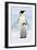 Emperor Penguin, Adult with Young-null-Framed Photographic Print