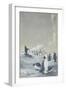 Emperor Penguin at Cape Crozier, Mar 28, 1911-Edward Adrian Wilson-Framed Giclee Print