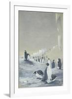 Emperor Penguin at Cape Crozier, Mar 28, 1911-Edward Adrian Wilson-Framed Giclee Print