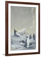 Emperor Penguin at Cape Crozier, Mar 28, 1911-Edward Adrian Wilson-Framed Giclee Print