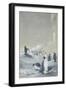 Emperor Penguin at Cape Crozier, Mar 28, 1911-Edward Adrian Wilson-Framed Premium Giclee Print