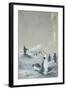 Emperor Penguin at Cape Crozier, Mar 28, 1911-Edward Adrian Wilson-Framed Giclee Print