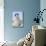 Emperor Penguin Chick-null-Mounted Photographic Print displayed on a wall