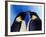 Emperor Penguin Pair, Antarctica-Art Wolfe-Framed Photographic Print