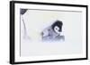Emperor Penguin Protecting Offspring from the Cold-DLILLC-Framed Photographic Print
