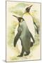 Emperor Penguins-null-Mounted Art Print