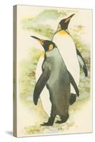 Emperor Penguins-null-Stretched Canvas