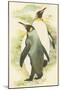 Emperor Penguins-null-Mounted Art Print