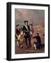 Emperor Peter the Great at Work-Wassilij Chudojarov-Framed Giclee Print