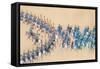 Emperor Qianlong's Review of the Grand Parade of Troops, Handscroll-null-Framed Stretched Canvas