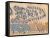 Emperor Qianlong's Review of the Grand Parade of Troops, Handscroll-null-Framed Stretched Canvas