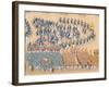 Emperor Qianlong's Review of the Grand Parade of Troops, Handscroll-null-Framed Giclee Print