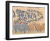 Emperor Qianlong's Review of the Grand Parade of Troops, Handscroll-null-Framed Giclee Print