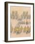 Emperor Qianlong's Review of the Grand Parade of Troops, Handscroll-null-Framed Giclee Print