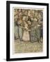 Emperor's New Clothes-Arthur Rackham-Framed Art Print