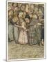 Emperor's New Clothes-Arthur Rackham-Mounted Art Print