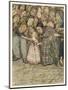 Emperor's New Clothes-Arthur Rackham-Mounted Art Print