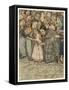 Emperor's New Clothes-Arthur Rackham-Framed Stretched Canvas