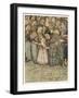 Emperor's New Clothes-Arthur Rackham-Framed Art Print