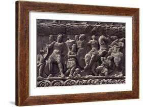 Emperor's Triumph over Persians, Detail of Relief of Arch of Galerius-null-Framed Giclee Print