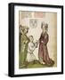 Emperor Sigismund before Joan of Arc, C. 1450-Diebold Lauber-Framed Giclee Print