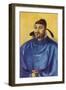 Emperor Taizong (T'Ai Tsun) of the Tang Dynasty (598-64), 1937-null-Framed Giclee Print