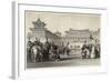 Emperor Tao-Kuang Reviews His Armed Forces in Peking-J.b. Allen-Framed Art Print