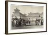 Emperor Tao-Kuang Reviews His Armed Forces in Peking-J.b. Allen-Framed Art Print