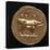 Emperor Tito Aureus Depicting Bull, Verso, Roman Coins AD-null-Stretched Canvas