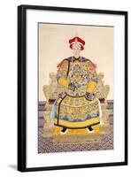 Emperor Tongzhi (1856 - 1875), His Temple Name was Muzong-Chinese School-Framed Giclee Print