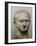 Emperor Vespasian (69-79 CE), Marble Head from Ostia, Italy-null-Framed Giclee Print