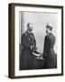 Emperor Welhelm II of Germany Greeting Tsar Nicholas II of Russia before the First World War-null-Framed Giclee Print