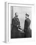 Emperor Welhelm II of Germany Greeting Tsar Nicholas II of Russia before the First World War-null-Framed Giclee Print