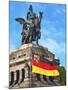 Emperor William I Statue, Koblenz, Germany-Miva Stock-Mounted Photographic Print