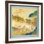 Emperor Wu Ti Welcoming a Man of Letters, from a History of Chinese Emperors-null-Framed Giclee Print