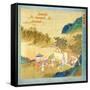 Emperor Wu Ti Welcoming a Man of Letters, from a History of Chinese Emperors-null-Framed Stretched Canvas