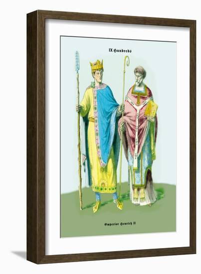 Emperor Zhenrich II, 10th Century-Richard Brown-Framed Art Print