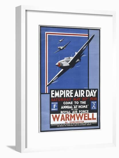 Empire Air Day Poster-null-Framed Art Print