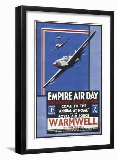 Empire Air Day Poster-null-Framed Art Print