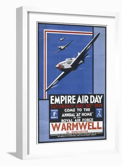 Empire Air Day Poster-null-Framed Art Print