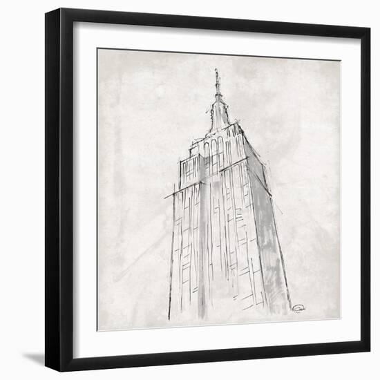 Empire Angle-OnRei-Framed Art Print