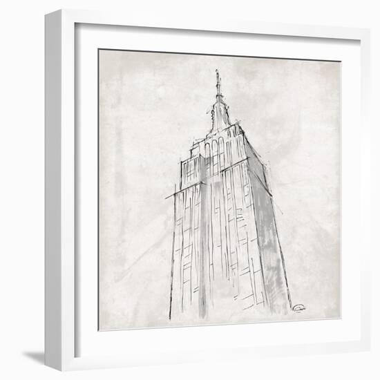 Empire Angle-OnRei-Framed Art Print