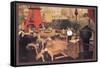 Empire Builders: Loading and Unloading Cargo-Fred Taylor-Framed Stretched Canvas