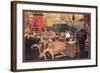 Empire Builders: Loading and Unloading Cargo-Fred Taylor-Framed Art Print