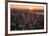 Empire Flight Sun Burst-Bruce Getty-Framed Photographic Print