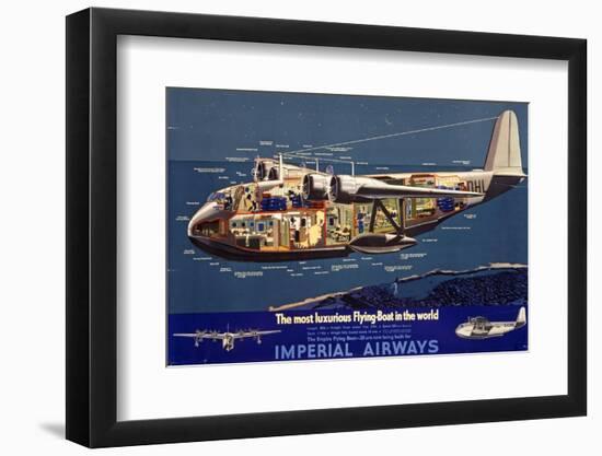 Empire Flying Boat-null-Framed Photographic Print