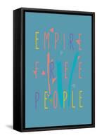 Empire Free People by Annimo-null-Framed Stretched Canvas