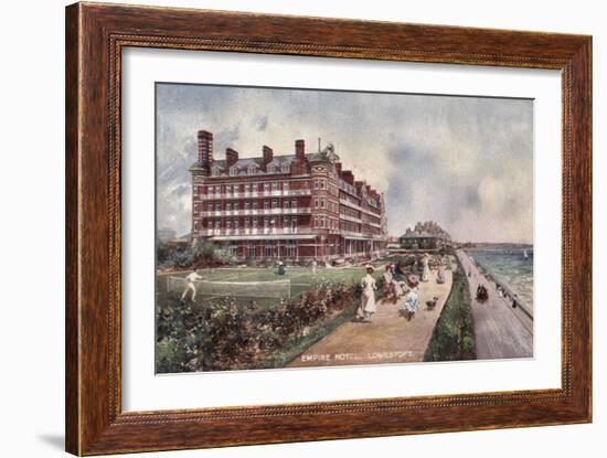 Empire Hotel, Lowestoft, Suffolk-Peter Higginbotham-Framed Art Print