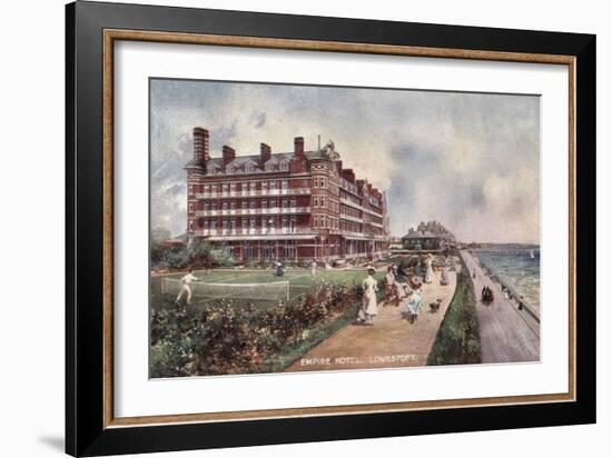 Empire Hotel, Lowestoft, Suffolk-Peter Higginbotham-Framed Art Print